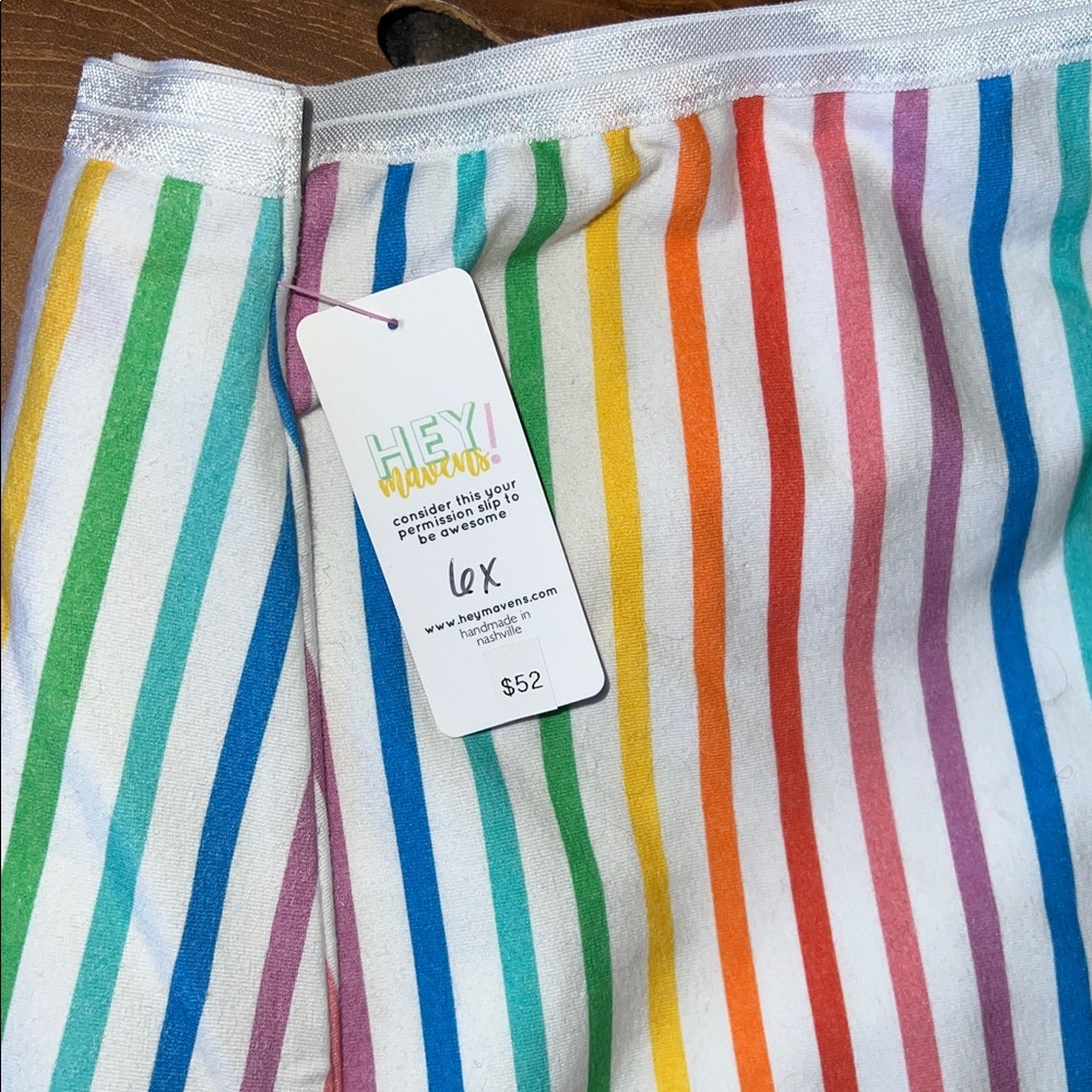 🌈 Rainbow Stripe Women's Panties NWT 6X - Picture 7 of 8